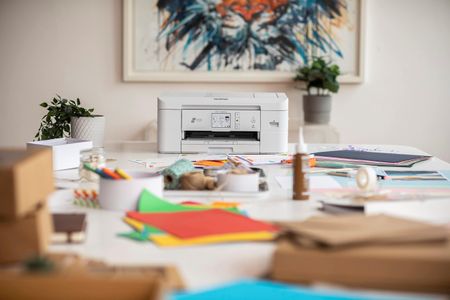 Brother Wireless Inkjet Printer – DCP-J1800W, Compact All-in-One