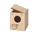 Ferplast Bird Box, Bird House Nesting Box, Nest Birds, FSC Wood