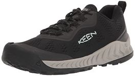 KEEN Women's NXIS Speed Hiking Shoes, Black/Blue Glass, 6 UK