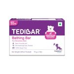 Tedibar Baby Bathing Bar | For Baby’s Sensitive Skin | Gentle Cleansing, Skin-friendly, pH 5.5, 75gm, Pack of 2