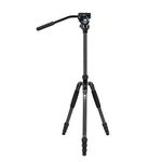 SIRUI T04S Series Carbon Fiber Tripod with VA-5 Compact Fluid Video Head (T-024SK+VA-5)