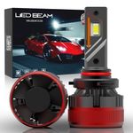 LEDBeam LED MX 120W Automotive Grade 7035 Chip 22000Lm 6000k White Car Headlight Bulb (12V,120W/2bulbs) (HB3/HB4 (9005/9006))