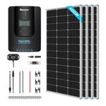 Renogy 400W Solar Panel Kit Premium Solar Kit 12V, 400Watt Solar Kit with 40A MPPT Charge Controller for RV, Boats, Trailer, Camper, Marine, Off-Grid System