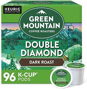 Green Mountain Coffee Double Diamond, Dark Roast Coffee, 96 Count