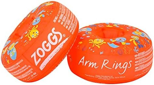 Zoggs Armringe Schwimmflügel, Kinder 1–6 Jahre, 11-30kg Zoggy Arm Rings Orange/Multi