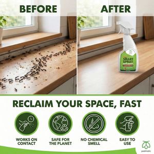 Pestmatic Smart Spray Ant Repellent, Non-Toxic Indoor & Outdoor, 500ml