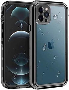 AICase Funda Impermeable iPhone 12 Pro[Anti-rasguños][Protección de 360 Grados],Case Protectora con Protector de Pantalla Incorporado para iPhone 12 Pro 5G