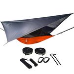 Lost Valley Camping Hammock Bundle. Great for Camping, Hiking, Backpacking, and Outdoor Travel Adventures. Weighs Less Than 2 Kilograms