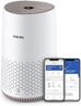 Philips Air Purifier 600 Series, Ultra Quiet and Energy-Efficient for Allergy Sufferers, HEPA Filter Removes 99.97 Percent of Pollutants, for Rooms up to 44 m2, App-Controlled, White (AC0650/10)
