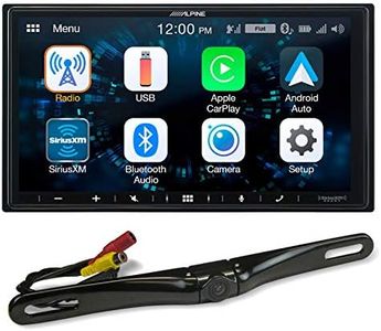 ALPINE iLX-ILX-W670 7" Digital Media Bluetooth Carplay Receiver+License Plate Camera