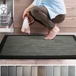 iCustomRug Ergonomic Anti Fatigue Kitchen Mat with Durable textalene Surface, for Comfort While Standing in Kitchen, Bathroom, Workstation Memory Foam Mat 39"×20"×0.50" (L×W×H) in Gold