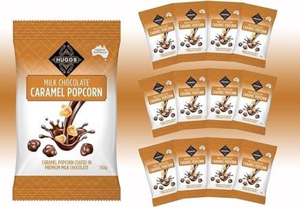 Hugos Milk Chocolate Caramel Popcorn 12 x 150 g