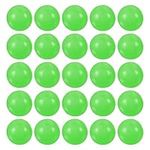 M METERXITY 200 Pcs Glow Fishing Beads - Plastic Luminous Round Bait Egg Lure Rigs Apply to Outdoor Tackle Tool (6mm, Green)