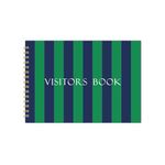 CHAARPAI Visitor Book,Journal - Medium Size 8 x 12 Inches - Landscape Opening | Wiro Binding | Ideal for Hotels, Exhibitions, Boutiques and any type of businesses.