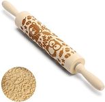 Engraved Embossing Rolling Pin, Emb