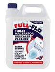 Full-FLO Toilet Macerator Descaler & Cleaner – Extra Strong - Suitable for All Pump Units Including Saniflo (5L)