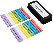 Amazon Basics Dustless Chalk with E