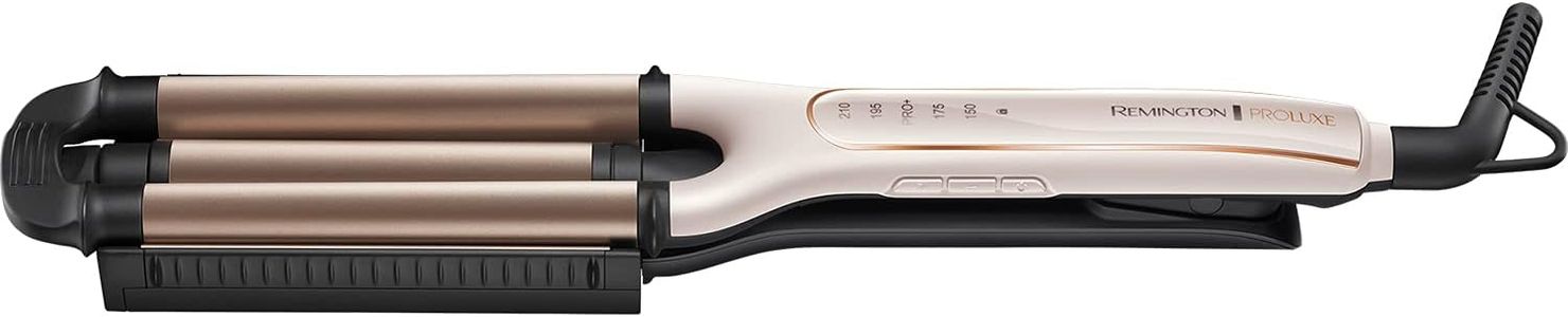 Remington PROluxe 4-in-1 Hair Waver – Multi-Style Curling Tool