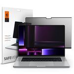 Spigen SafeView Privacy Filter Screen Protector Guard for MacBook Pro 16 inch (M3 / M3 Pro / M3 Max / M2 Pro / M2 Max / M1 Pro / M1 Max) - 1 Pack