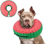 Supet Inflatable Dog Cone Collar Alternative After Surgery, Dog Neck Donut Collar Recovery E Collar for Neuter, Soft Pet Cone for Small Medium Large Dogs