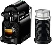 Nespresso Inissia Coffee Machine with Aeroccino by DeLonghi - Black