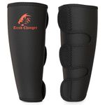 Trend Changer Weightlifting Shin Guards/Calf Support Brace 7mm Thick Neoprene for EasyWear-Deadlift Shin Guards, Box Jump, Crossfit Adjustable Shin Splint Compression Calf Wrap for Men Women (Pair)