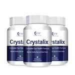 ANC Crystalix Eye Supplement Lutein, Zeaxanthin, Vitamin A, Vitamin B2, Vitamin E Support Eye Health, Helps in Improve Vision, Kids & Adults, Digital Safe Guard, Blue Light, Veg 60 Capsules-Pack of 3