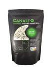 Canah® Organic Hemp Seed Raw Shelled (Hulled) Hearts 1000 g – Vegan, High in Protein, Fiber, Omega 3 & Omega 6, Amino Acids, Vitamins and Minerals, Certified Kosher + Free Bonus Recipes