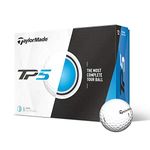 TaylorMade 2017 TP5 Golf Balls, Pack of 12