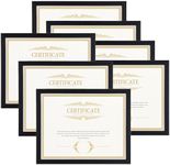 EYMPEU 8.5x11 Diploma Frames set of