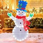Outdoor Snowman Christmas Decoratio