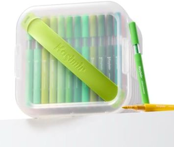 Kasimir Acrylic Paint Markers Brush Tip with Storage Case, 84 Colors