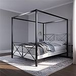 DHP Rosedale Metal Canopy Bed Frame