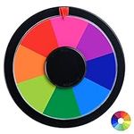 Delizon 10 Inch Color Prize Wheel, 