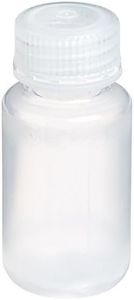 United Scientific™ 33306 | Laboratory Grade Polypropylene Wide Mouth Reagent Bottle | Designed for Laboratories, Classrooms, Travel, or Storage at Home | 60mL (2oz) Capacity | Pack of 12, Clear