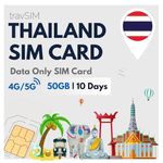 travSIM Thailand SIM Card | 30GB Mobile Data | Works on iOS and Android Devices | The Plan on This Japan SIM Card is valid for 15 days.