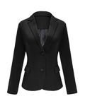 A 2 Z Collection House Professional Women's Blazer, Only for Schools & Colleges Students and Office Wear with Comfortable Pockets/Formal Wear | Color- Black, Size- 30