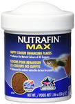 Nutrafin A6786 Max Guppy Color Enhancing Flakes, 1.06-Ounce