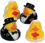 Set of 12 Wedding Rubber Duckies/Du