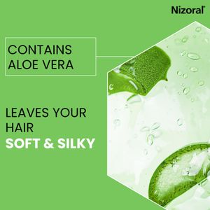 Nizoral Scalp Soothing Shampoo, Aloe Vera – 24h Relief for Itchy, Sensitive Scalp, 200ml