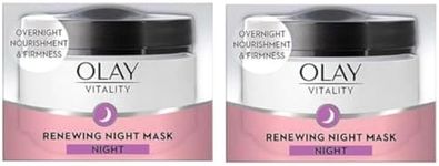 2 x Olay Vitality Renewing Night Mask Night 50ml - New In Box