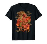 Traditional Dragon Chinese Symbol Power Strength East Asia T-Shirt