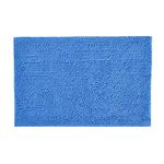 Allure Bobble Chenille Bath Mat Non Slip 50 x 80cm - Soft, Absorbent, Easy Care (Lupin Blue)