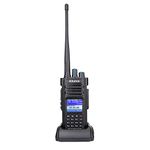 Ailunce HD1 Ham Radio, Dual Band DMR Two Way Radio, Long Range Handheld Portable Radio 3200mAh Rechargeable FM Radio Emergency Alarm, Walkie Talkies for Outdoors with Antenna (Black 1 Pack)