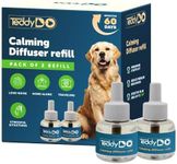 TeddyDo Calming Diffuser Refill for Dogs| Pack of Two| 60 Days Kit | Comfort, Calming and Relax Anxious Dog and Other Problematic Behaviors | 2x48 ml |