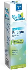Medline Pure & Gentle Disposable Sodium Phosphate Enema, 4.5 fl oz., Fast-Acting Relief for Constipation and Bowel Cleansing, Not Made from Natural Rubber Latex, 24/Case