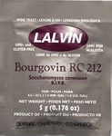 Lalvin Bourgovin RC 212 Wine Yeast, 5 grams - 5-Pack, Multicolor