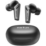 EarFun Wireless Earbuds, Air Pro Active Noise Cancelling Earbuds, Bluetooth Earphones with 6 Mics ENC Clear Call, 10 mm Big Drivers, Deep Bass, Fast USB-C Charge, 32Hrs, Ambient Mode for Office, Gym