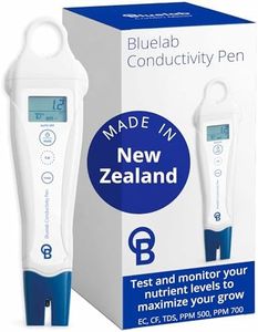 Bluelab PENCON Conductivity Pen and Digital TDS Meter, Water Tester for Temperature and Nutrient (CF, EC, PPM 500, PPM 700), TDS Testing Kit for Hydroponic System and Indoor Plant Grow