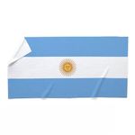 CafePress Argentina Flag Large Novelty Printed Beach Towel 30"x60"